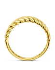 Geelgouden ring gedraaid 14K geelgoud - 4029686, exclusief en kwalitatief hoogwaardig. Ontdek nu!