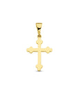 14K geelgoud hanger kruis 4029761 - PansiteNederland.nl