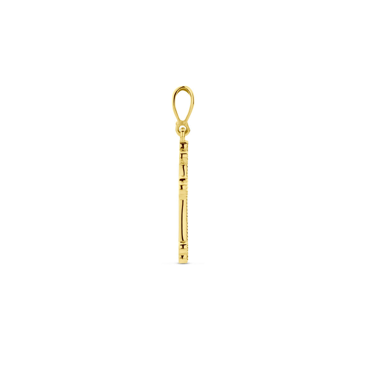 14K geelgoud hanger kruis 4029761 - PansiteNederland.nl