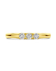 14K Geelgoud Ring Met Zirkonia 4029772 - PansiteNederland.nl
