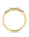 14K Geelgoud Ring Met Zirkonia 4030025 - PansiteNederland.nl