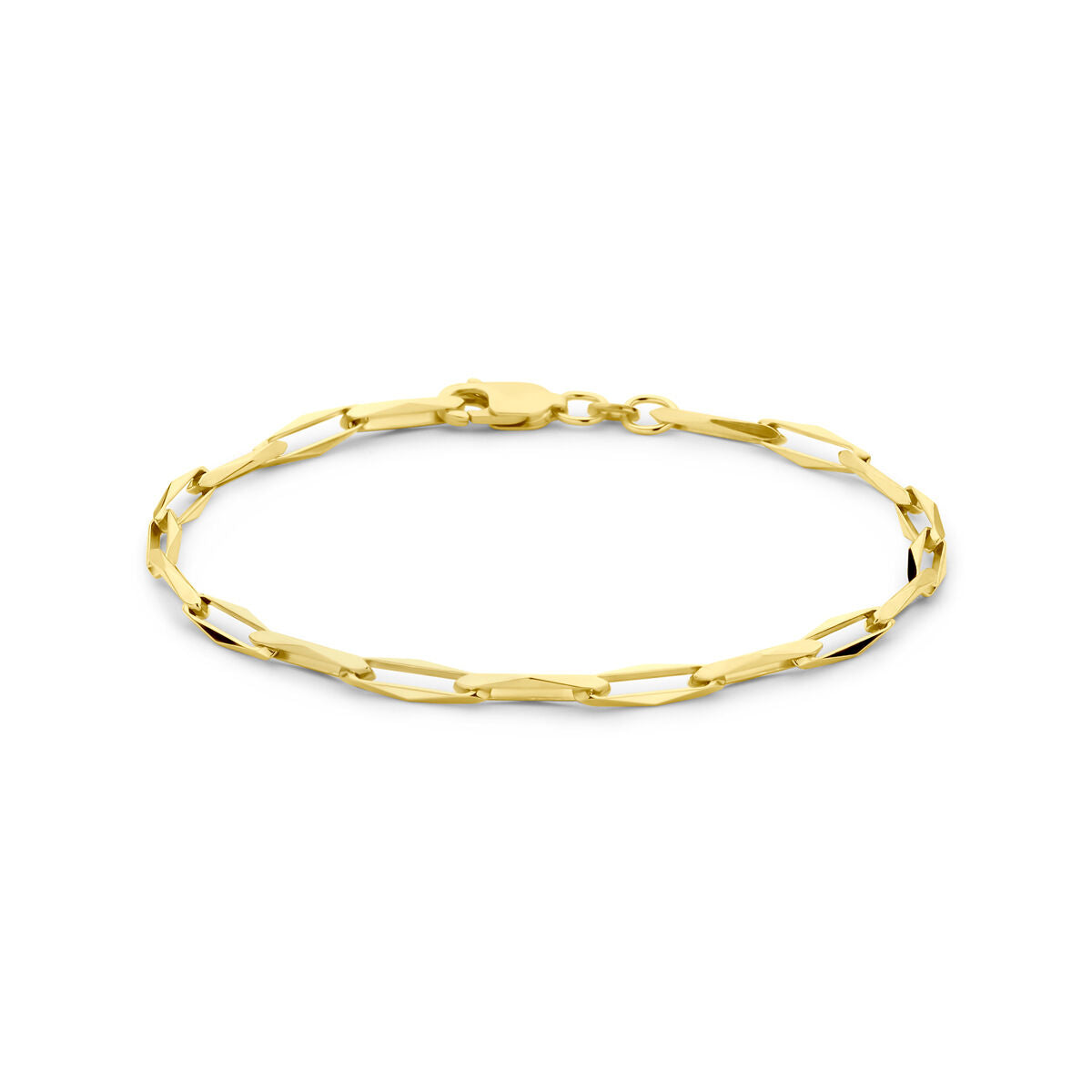14K Geelgoud Armband Closed Forever 3,5 Mm 18,5 Cm Massief 4030084 - PansiteNederland.nl