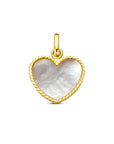 14K geelgoud hanger hartje parelmoer 4030221 - PansiteNederland.nl
