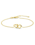 14K Geelgoud Armband Hartjes 16 - 17,5 - 19 Cm 4030418 - PansiteNederland.nl