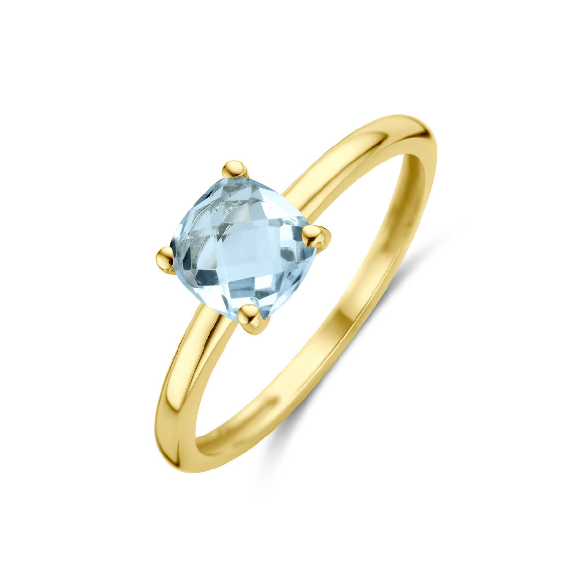 14K Geelgoud Ring Topaas 4030547 - PansiteNederland.nl