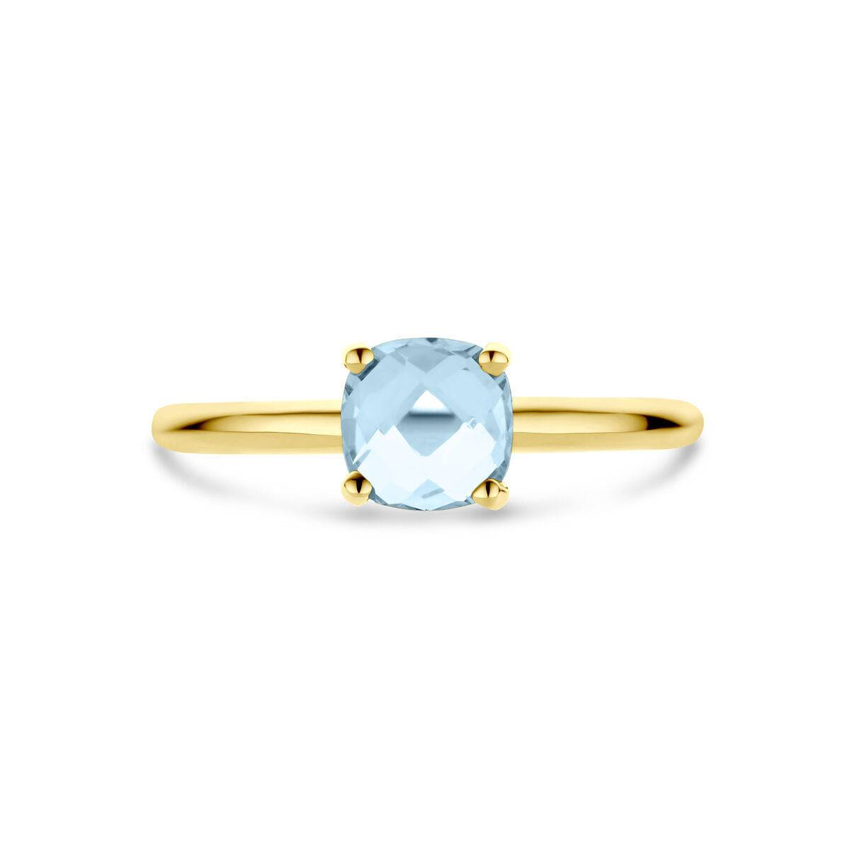 14K Geelgoud Ring Topaas 4030547 - PansiteNederland.nl