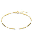 14K Geelgoud Armband Buisjes 17 - 18 - 19 Cm 4030665