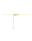 14K geelgoud collier hartje 41 - 43 - 45 cm 4030829 - PansiteNederland.nl