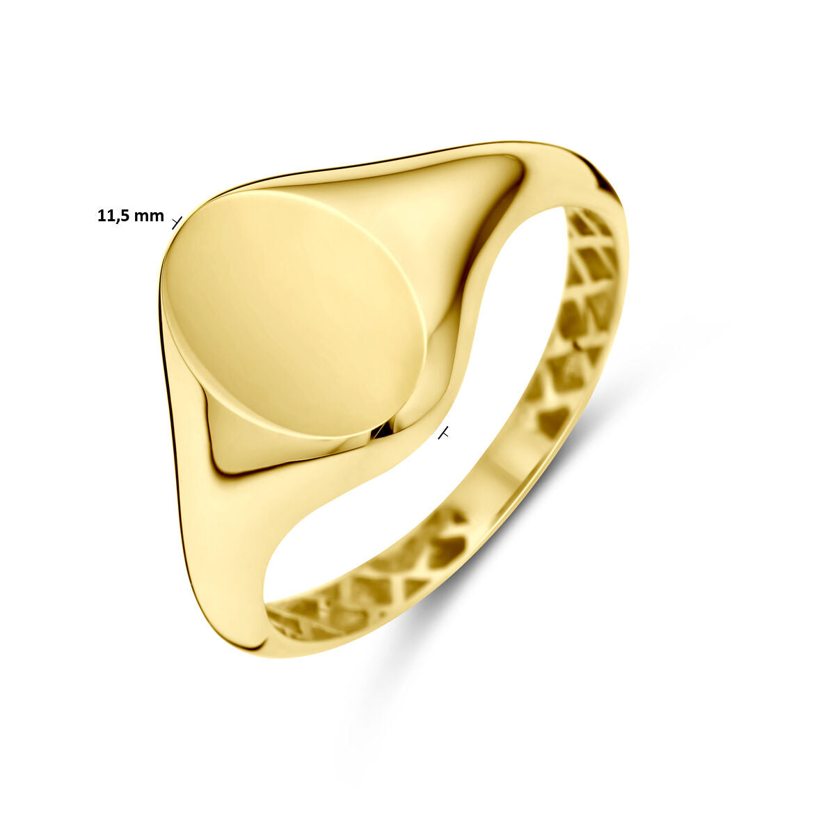 14K Geelgoud Graveerring 4031136 - PansiteNederland.nl