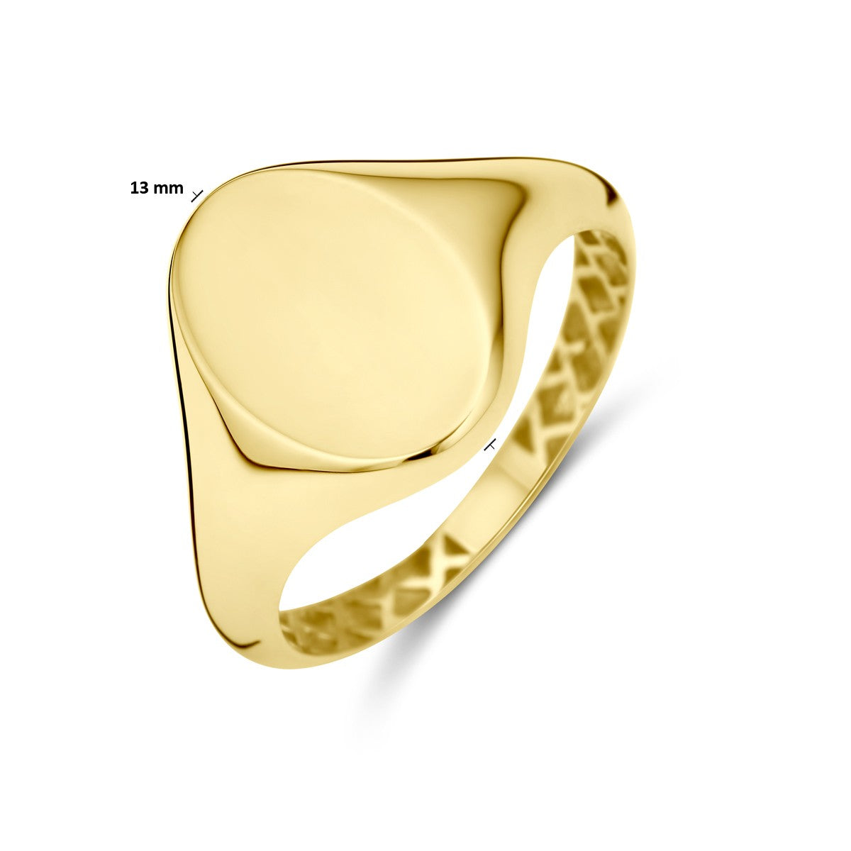 14K Geelgoud Graveerring 4031141 - PansiteNederland.nl