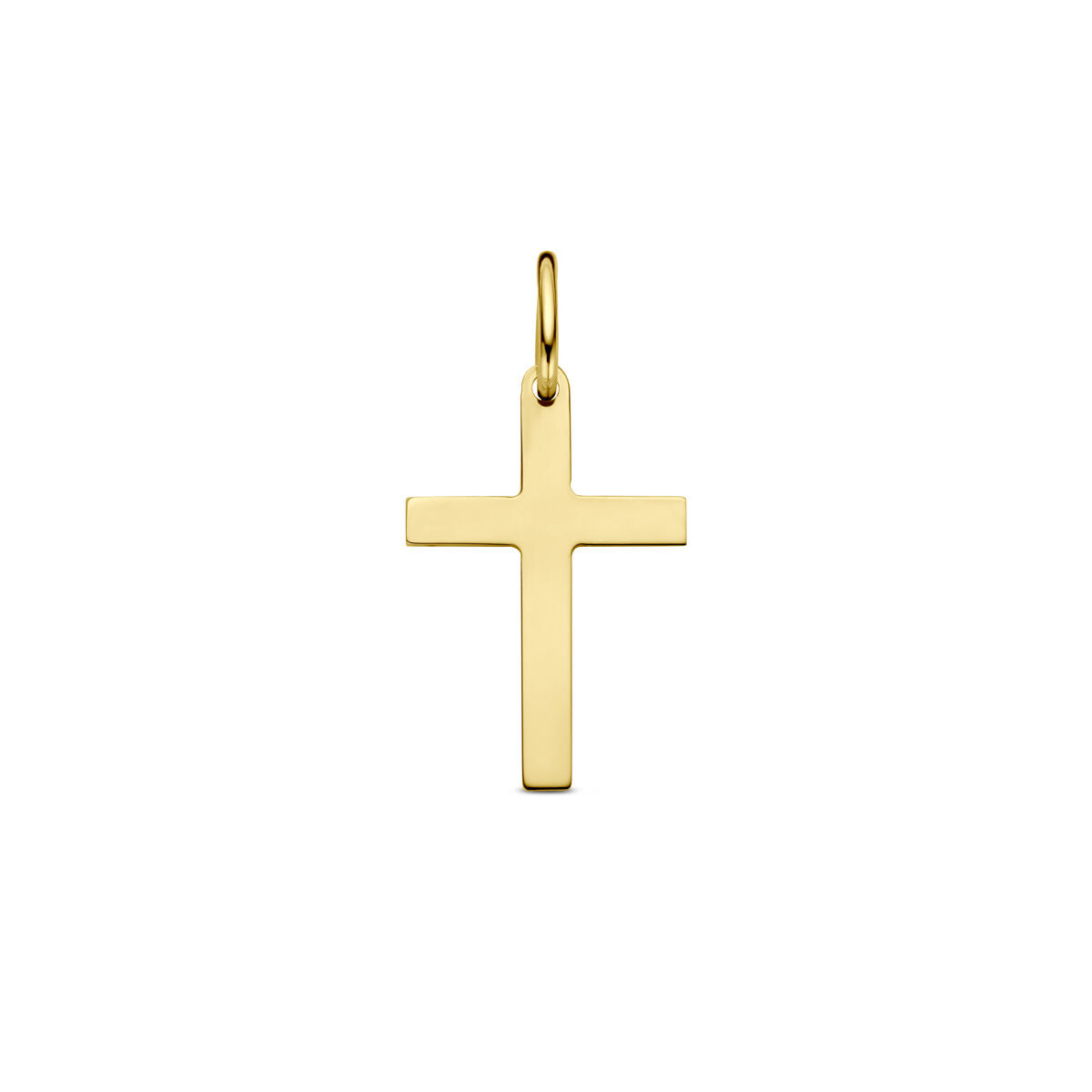 14K geelgoud hanger kruis 4031147 - PansiteNederland.nl