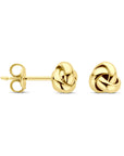 14K geelgoud oorknoppen knoop 5 mm - 4031238 - PansiteNederland.nl