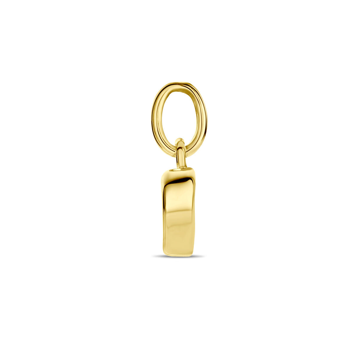 14K geelgoud hanger hart 4031247