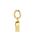 14K geelgoud hanger hart 4031247