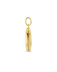14K geelgoud medaillon druppel 20 mm 4032074 - PansiteNederland.nl