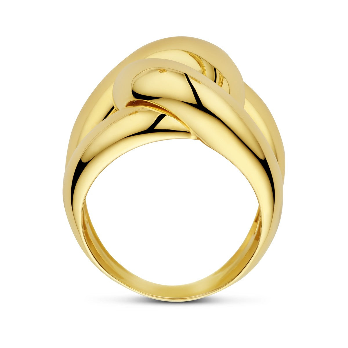14K Geelgoud Ring Schakel 4032080 - PansiteNederland.nl