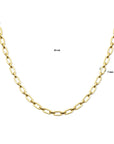 14K geelgoud collier 7,0 mm 45 cm 4032100