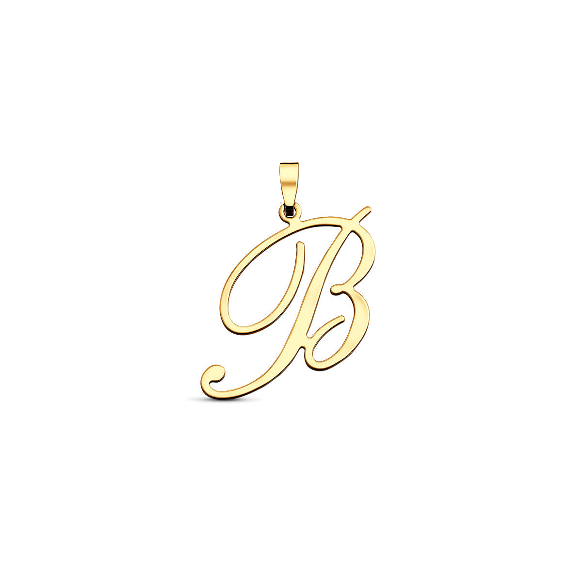 Fantasy Collection Hanger sierletter B 21,5 mm 14K geelgoud - PSN4032233