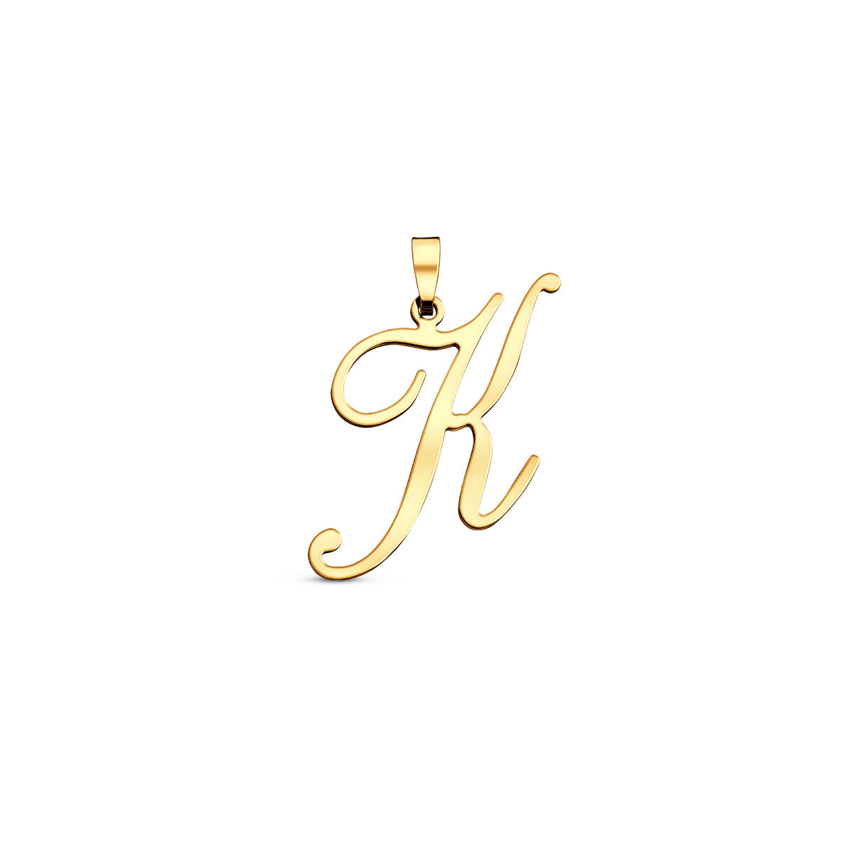 Fantasy Collection Hanger sierletter K 22 mm 14K geelgoud - PSN4032243
