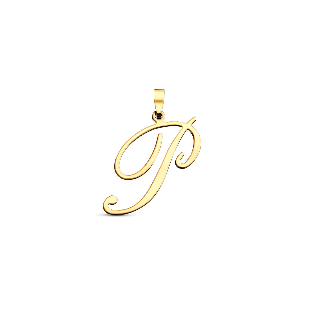 Fantasy Collection Hanger sierletter P 18 mm 14K geelgoud - PSN4032254