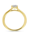 14K Geelgoud Ring Lab Grown Diamant 1.00Ct H Si 4032338 - PansiteNederland.nl