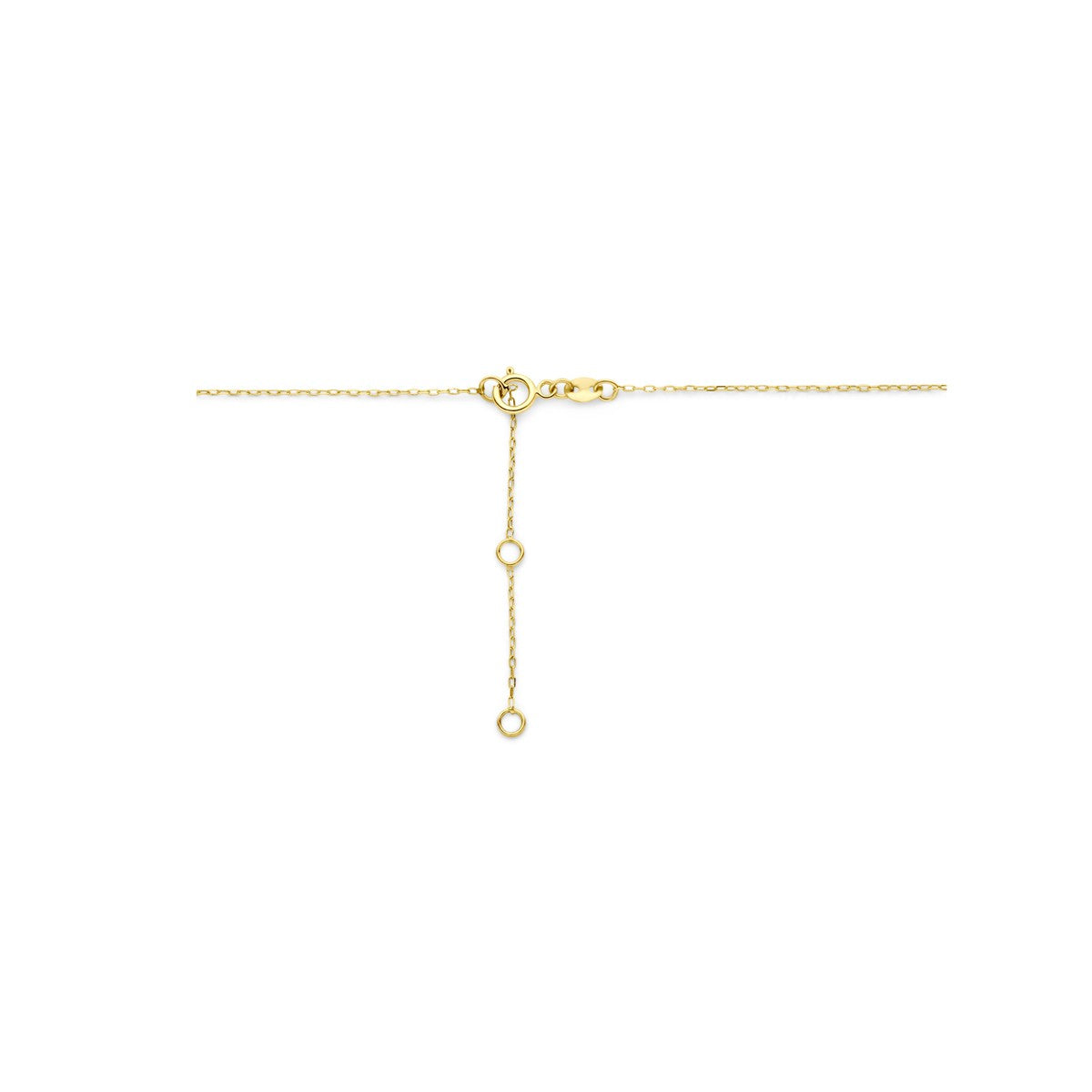 14K geelgoud collier vlinder 36 - 38 - 40 cm 4032374 - PansiteNederland.nl