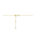 14K geelgoud collier vlinder 36 - 38 - 40 cm 4032374 - PansiteNederland.nl