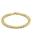 14K Geelgoud Armband Gourmette 6,5 Mm 19 Cm 4032407 - PansiteNederland.nl