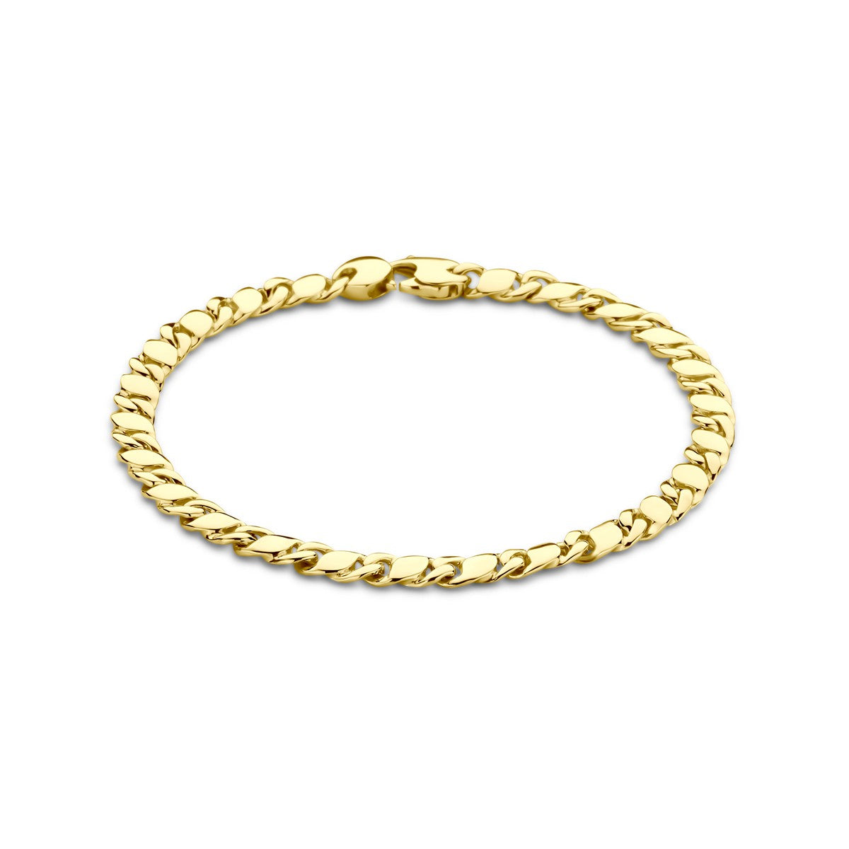 14K Geelgoud Armband Fantasie Schakel 5,0 Mm 19 Cm 4032408 - PansiteNederland.nl
