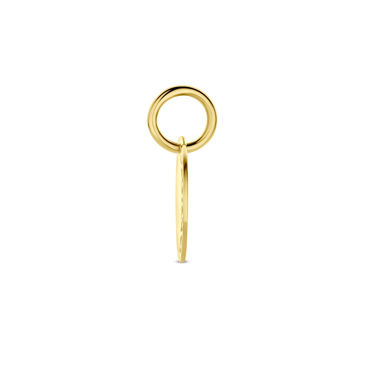 14K geelgoud graveerhanger 12 mm 4032410 - PansiteNederland.nl