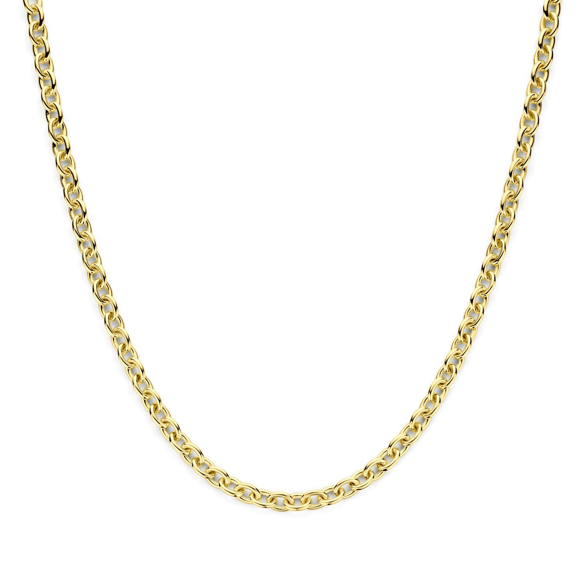 14K geelgoud collier 7,5 mm 45 cm 4032412 - PansiteNederland.nl