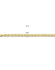 14K Geelgoud Konings Plat 6 mm Massief 4032513