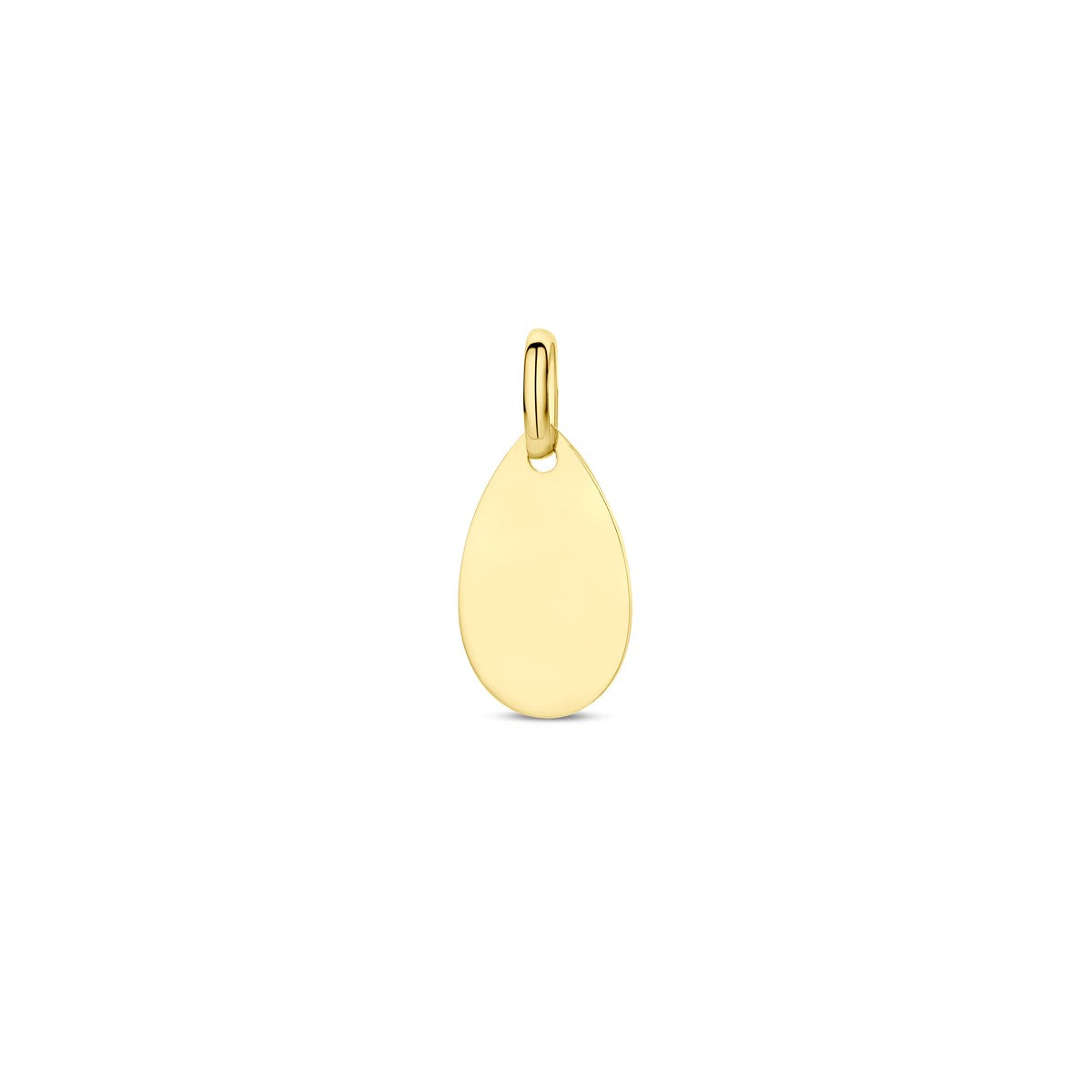 14K geelgoud graveerhanger 19 mm 4032773 - PansiteNederland.nl