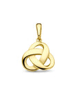 14K geelgoud hanger knoop 16 mm 4032794 - PansiteNederland.nl