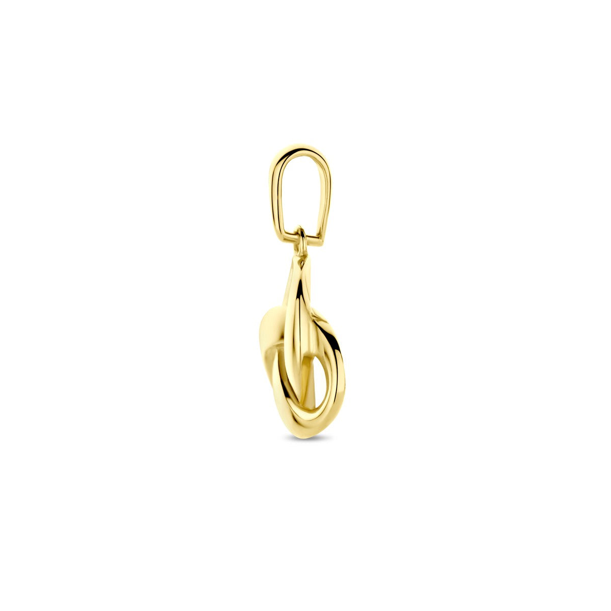 14K geelgoud hanger knoop 16 mm 4032794 - PansiteNederland.nl