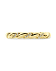 14K Geelgoud Ring Diamant 0.09Ct H Si 4032804