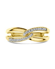 14K Geelgoud Ring Diamant 0.06Ct H Si 4032813 - PansiteNederland.nl