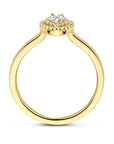 14K Geelgoud Ring Diamant 0.36Ct H Si 4032847 - PansiteNederland.nl