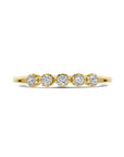 14K geelgouden ring met zirkonia 4032896 - PansiteNederland.nl