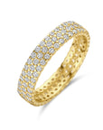 14K Geelgouden ring zirkonia 4 mm 4032910 - PansiteNederland.nl