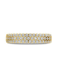 14K Geelgouden ring zirkonia 4 mm 4032910 - PansiteNederland.nl