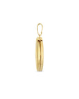 14K geelgoud medaillon ovaal 33 mm 4032955