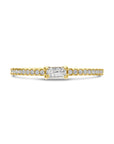 14K Geelgoud Ring Met Zirkonia 4032972 - PansiteNederland.nl