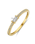 14K Geelgoud Ring Met Zirkonia 4032972 - PansiteNederland.nl