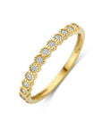 14K Geelgoud Ring Met Zirkonia 4032989 - PansiteNederland.nl