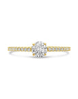 14K geelgouden ring zirkonia 4032993 - PansiteNederland.nl