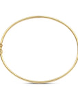 14K Geelgoud Bangle Dop Ronde Buis 2,4 Mm 64 X 55 Mm 4033008 - PansiteNederland.nl