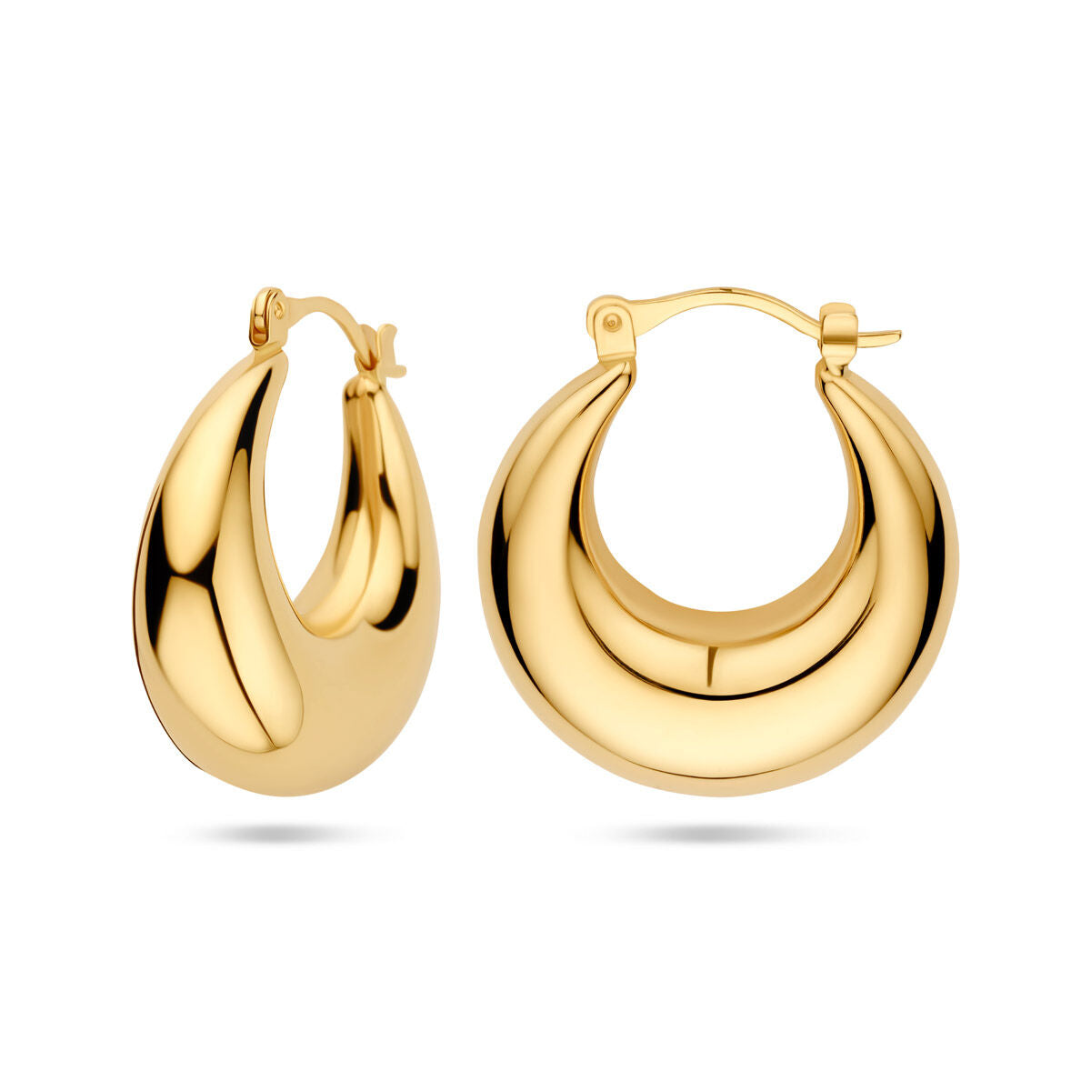 14K geelgoud oorringen 25,5 mm - 4033021 - PansiteNederland.nl
