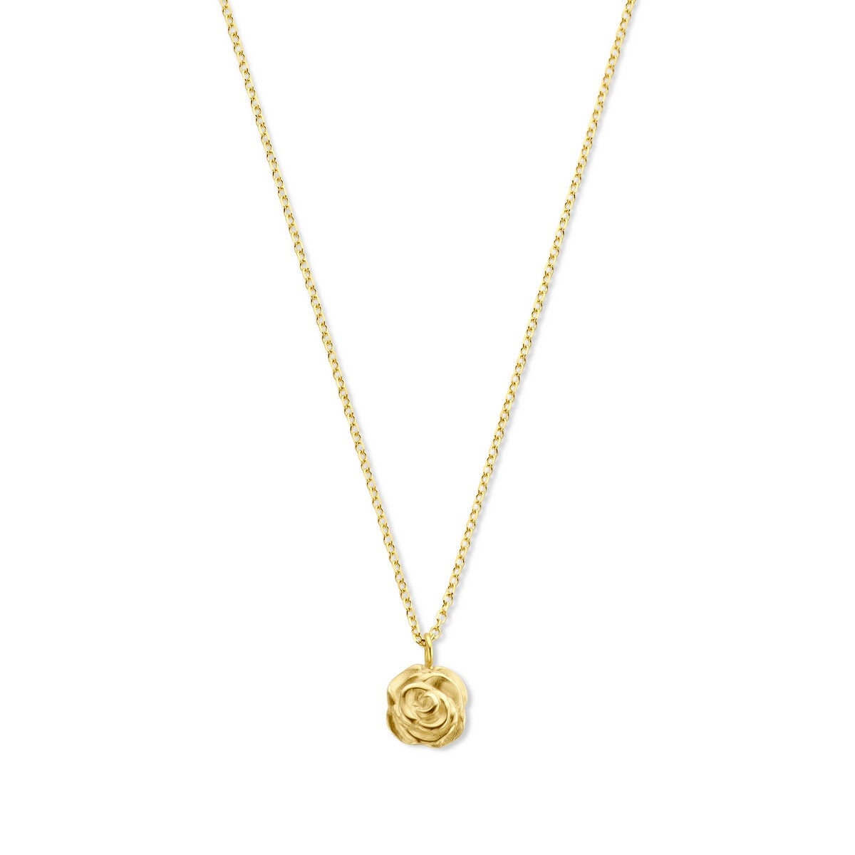 14K geelgoud collier roos 41 - 45 cm 4033023 - PansiteNederland.nl