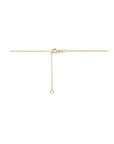 14K geelgoud collier roos 41 - 45 cm 4033023 - PansiteNederland.nl